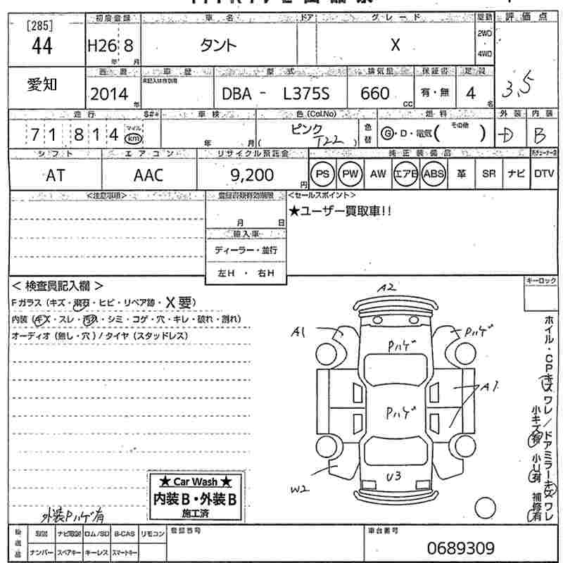 DAIHATSU TANTO