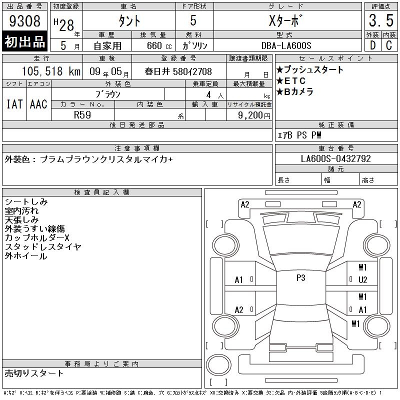 DAIHATSU TANTO