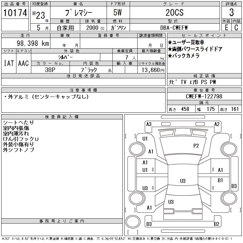 MAZDA PREMACY