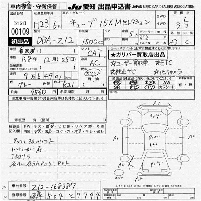 NISSAN CUBE