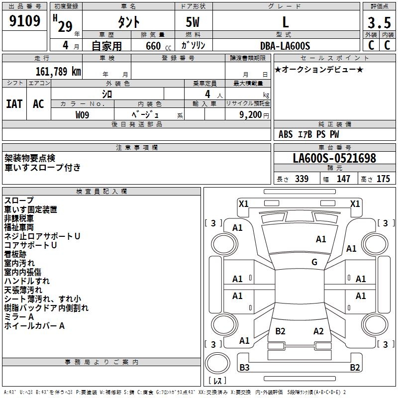 DAIHATSU TANTO
