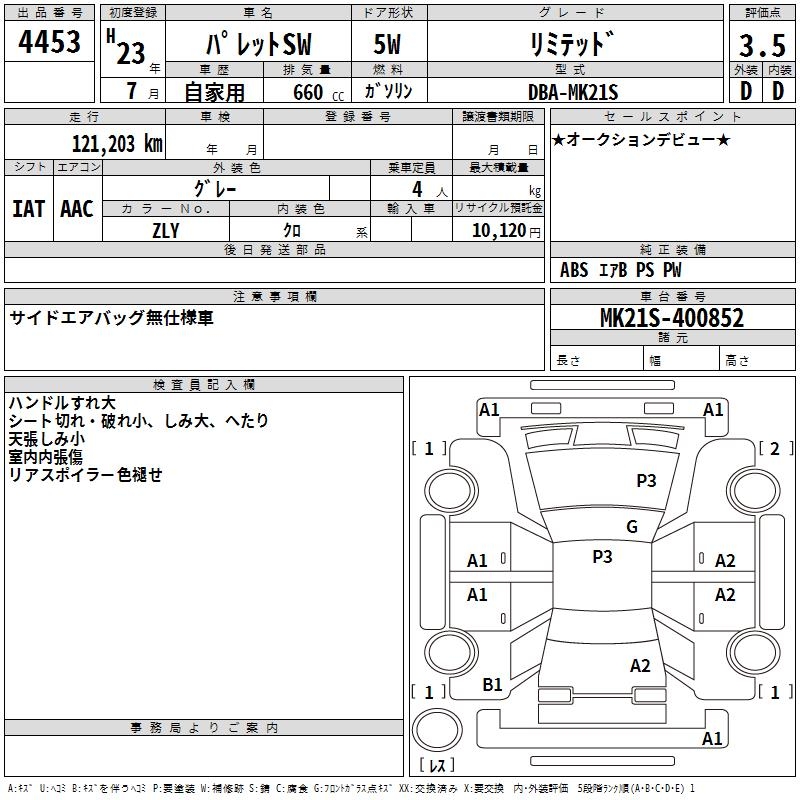 SUZUKI PALETTE
