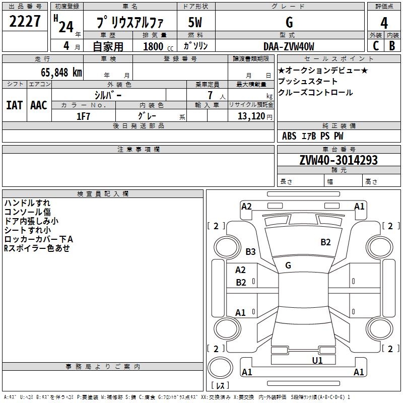 TOYOTA PRIUS ALPHA