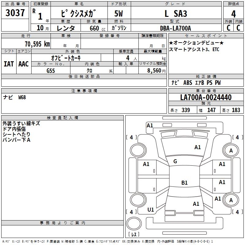 TOYOTA PIXIS MEGA