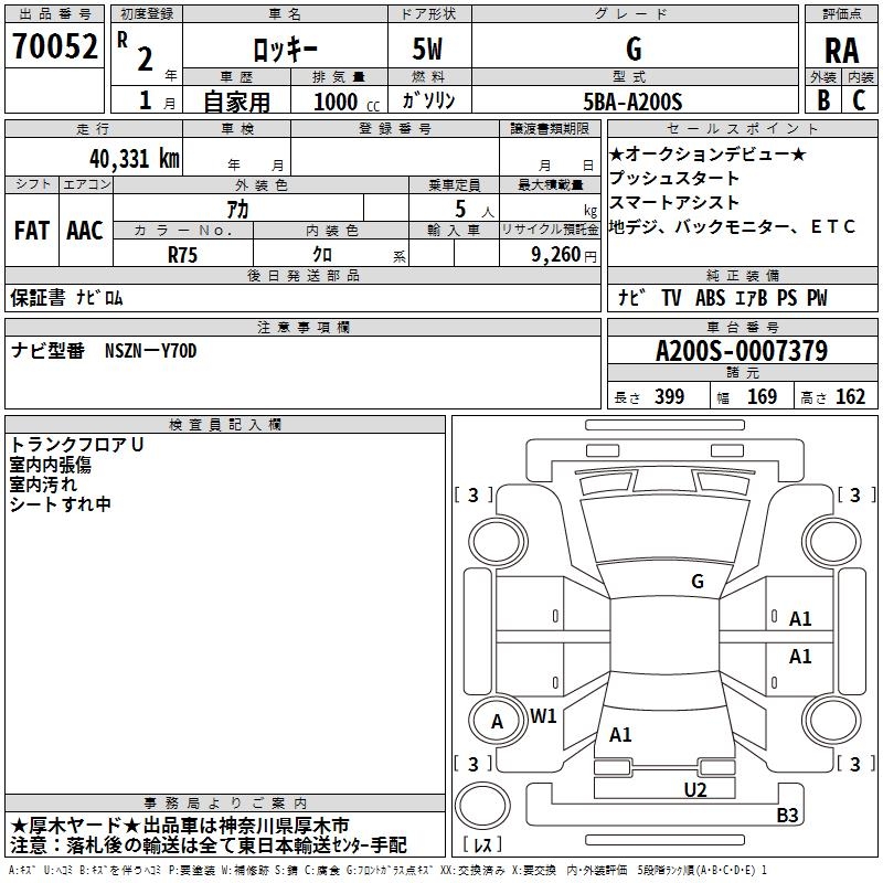 DAIHATSU ROCKY
