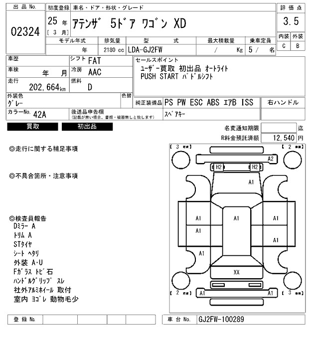 MAZDA ATENZA