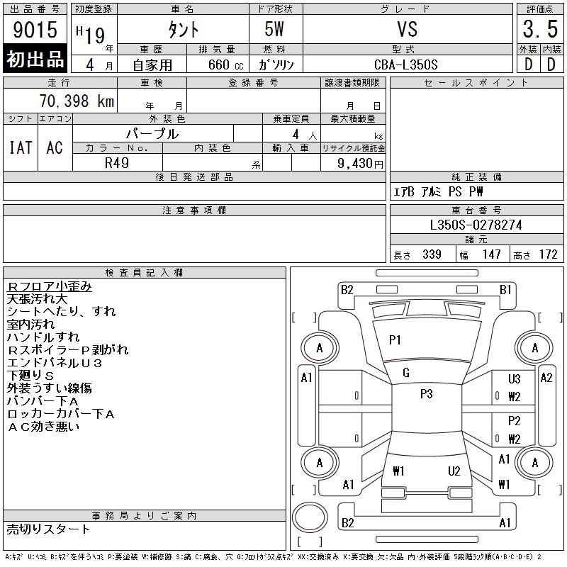 DAIHATSU TANTO