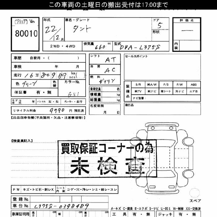 DAIHATSU TANTO