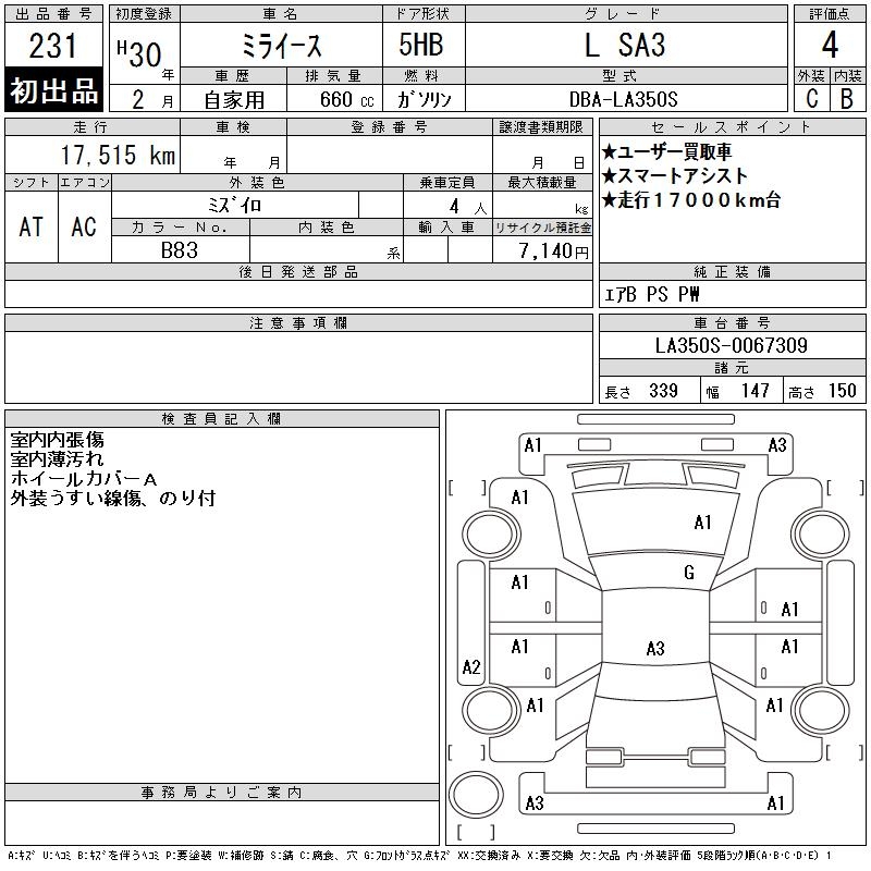 DAIHATSU MIRA E:S