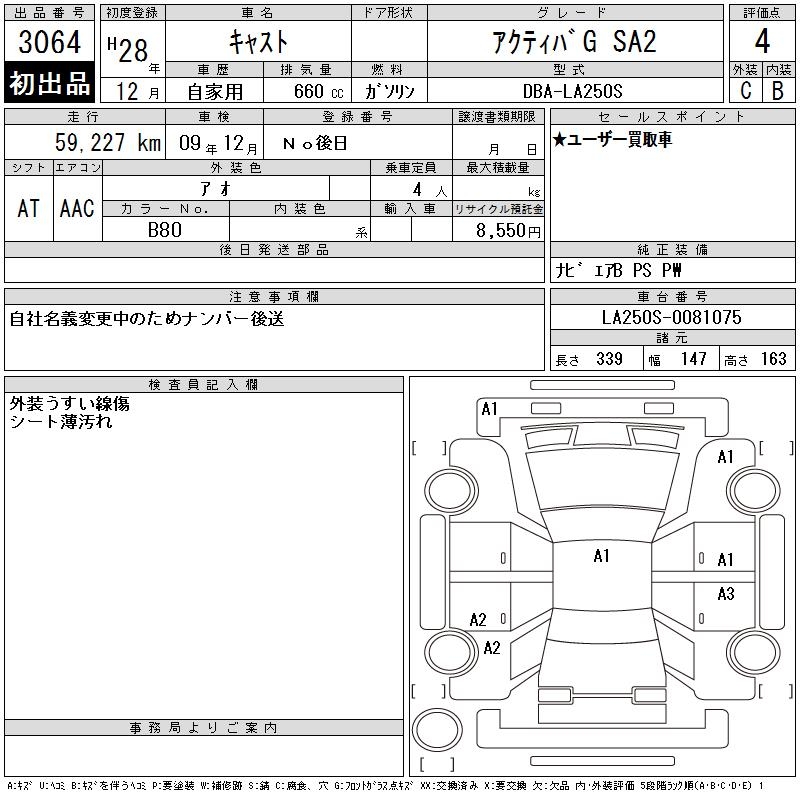 DAIHATSU CAST