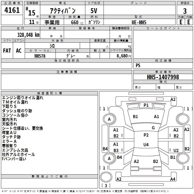 HONDA ACTY