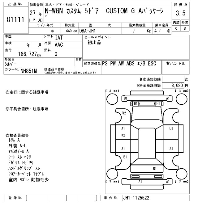 HONDA N-WGN