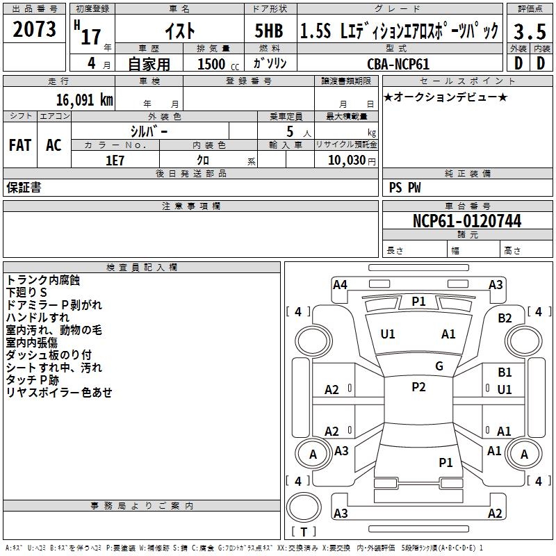TOYOTA IST