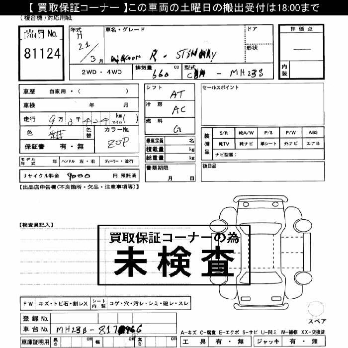 SUZUKI WAGON R