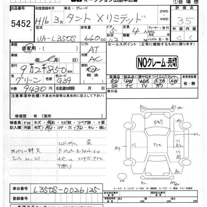 DAIHATSU TANTO