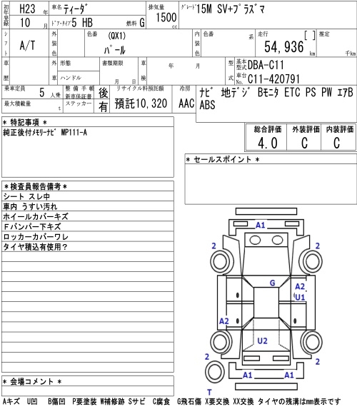 NISSAN TIIDA