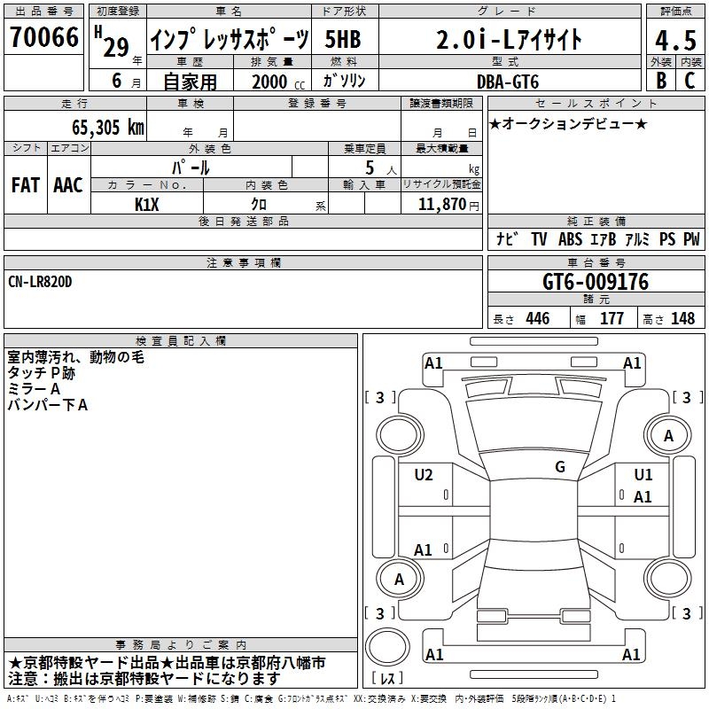 SUBARU IMPREZA