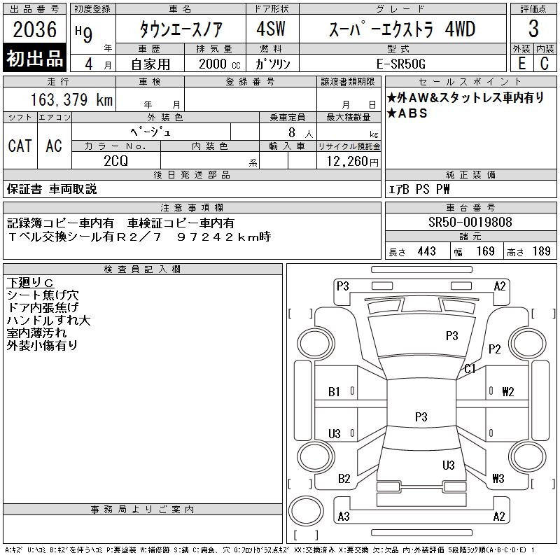 TOYOTA TOWN ACE NOAH