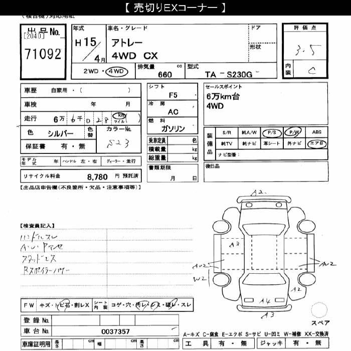 DAIHATSU ATRAI