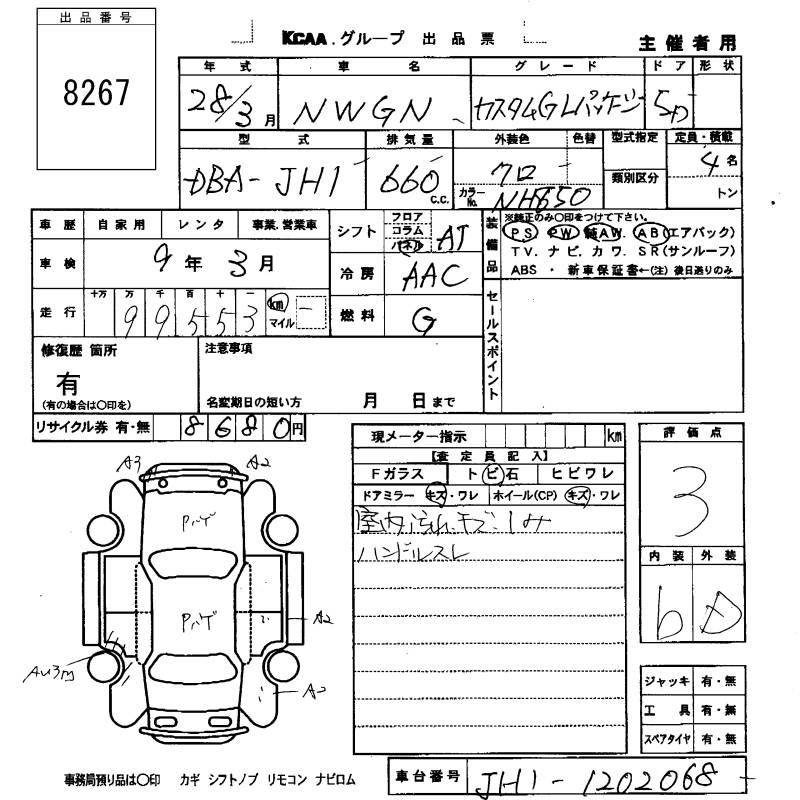 HONDA N-WGN
