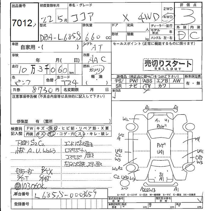 DAIHATSU MIRA COCOA