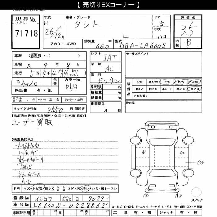 DAIHATSU TANTO