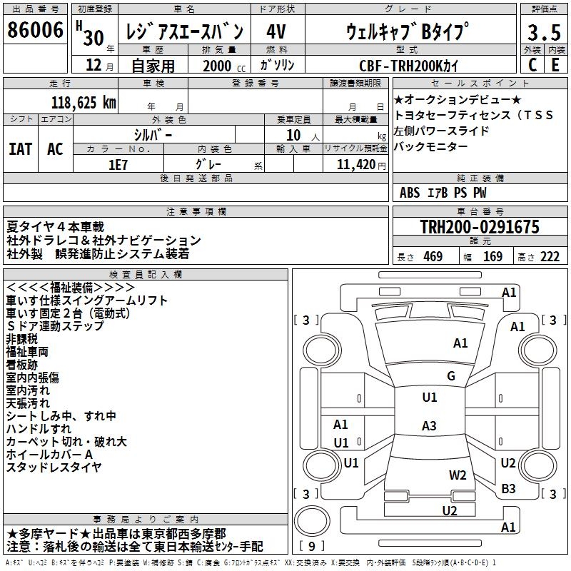 TOYOTA REGIUS ACE