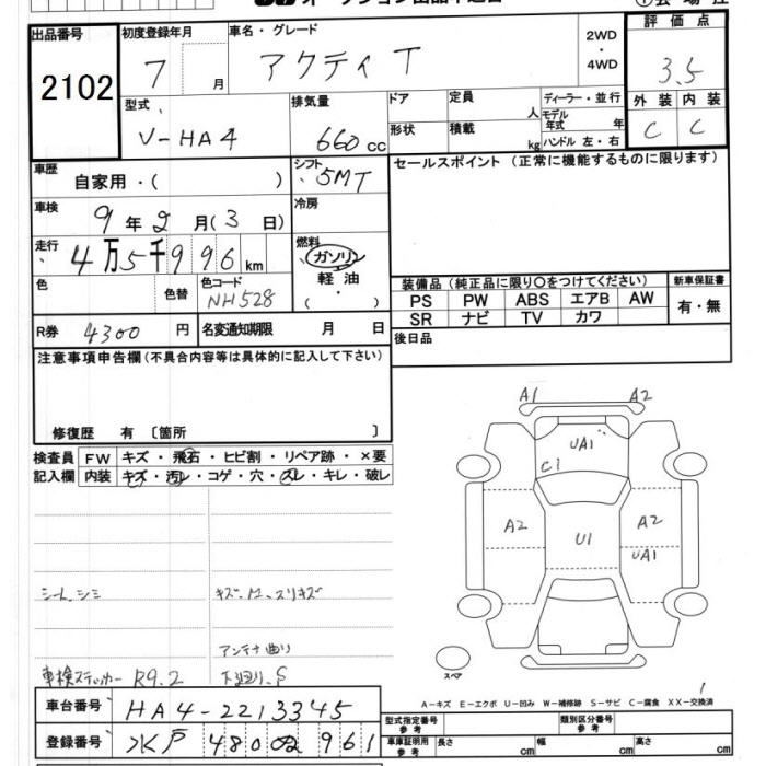 HONDA ACTY