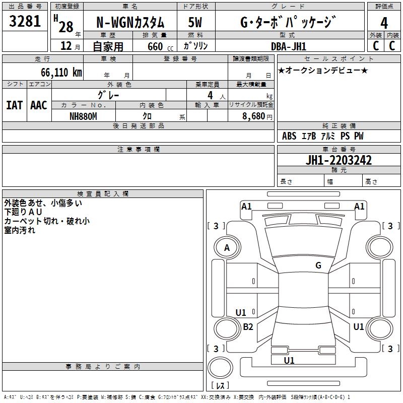 HONDA N-WGN