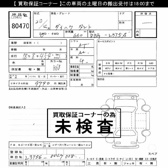 DAIHATSU TANTO