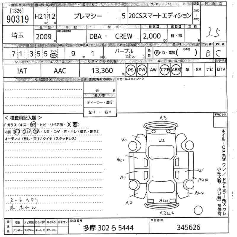 MAZDA PREMACY