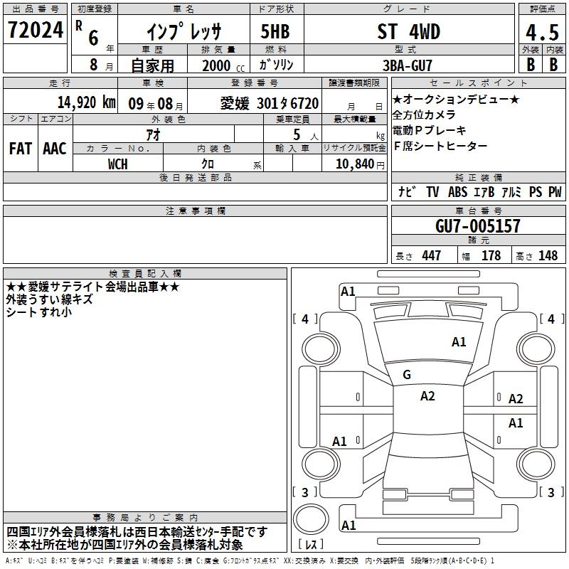 SUBARU IMPREZA