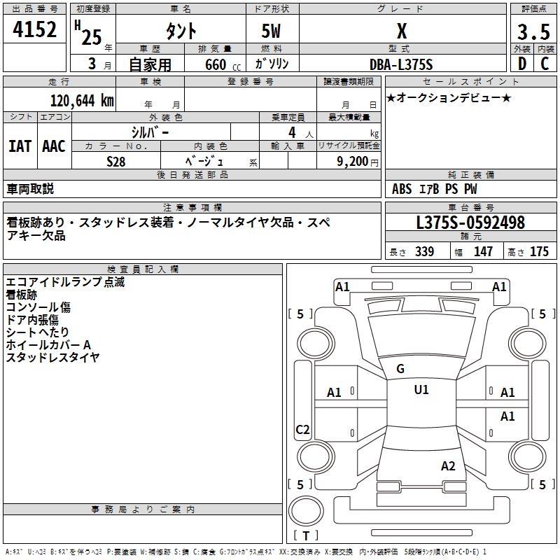 DAIHATSU TANTO
