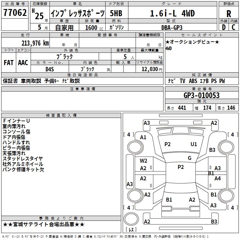 SUBARU IMPREZA