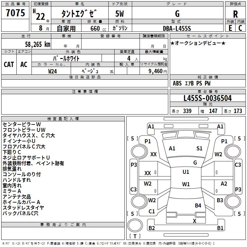 DAIHATSU TANTO EXE