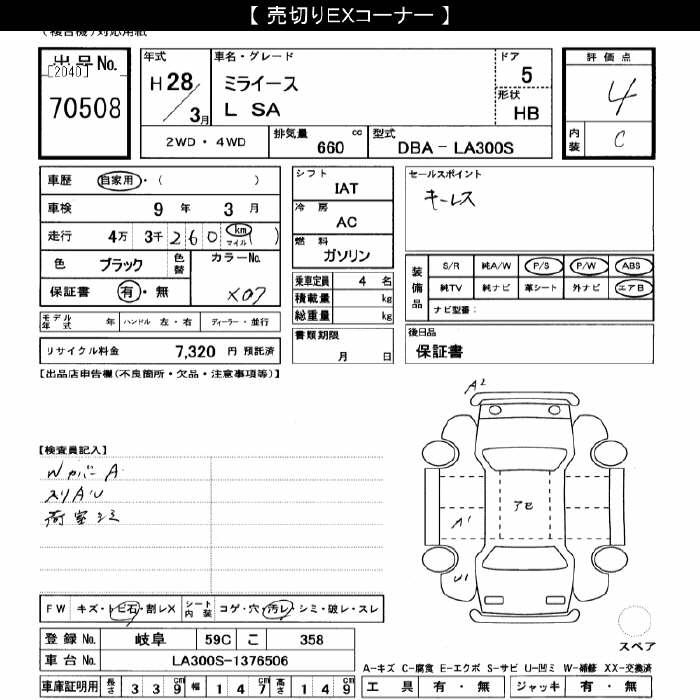 DAIHATSU MIRA E:S