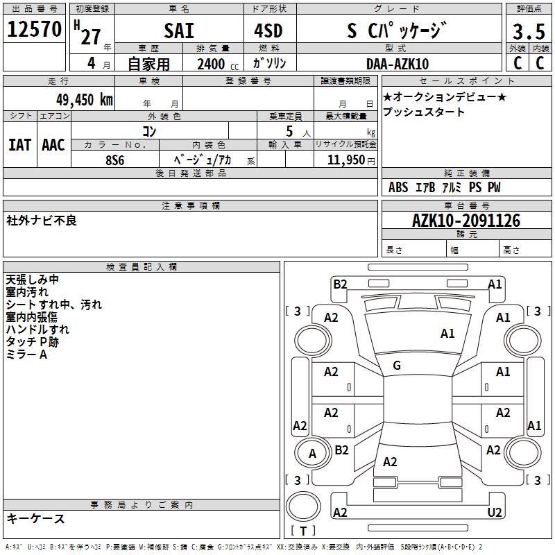 TOYOTA SAI