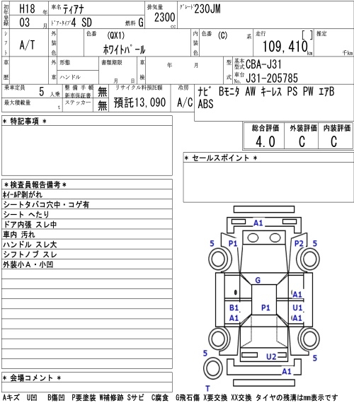 NISSAN TEANA