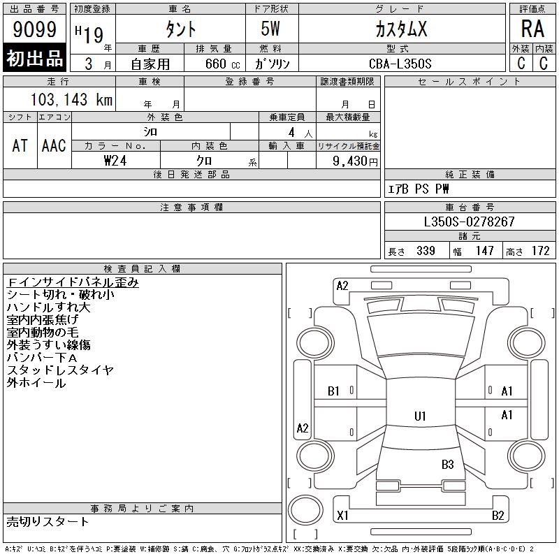 DAIHATSU TANTO