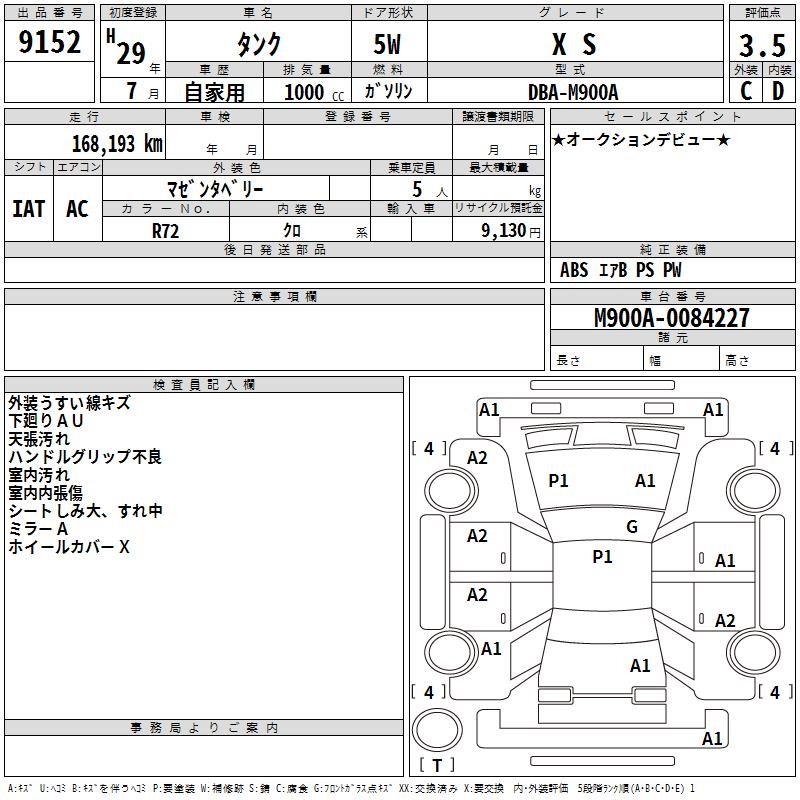 TOYOTA TANK