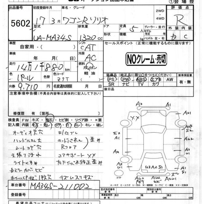 SUZUKI WAGON R SOLIO
