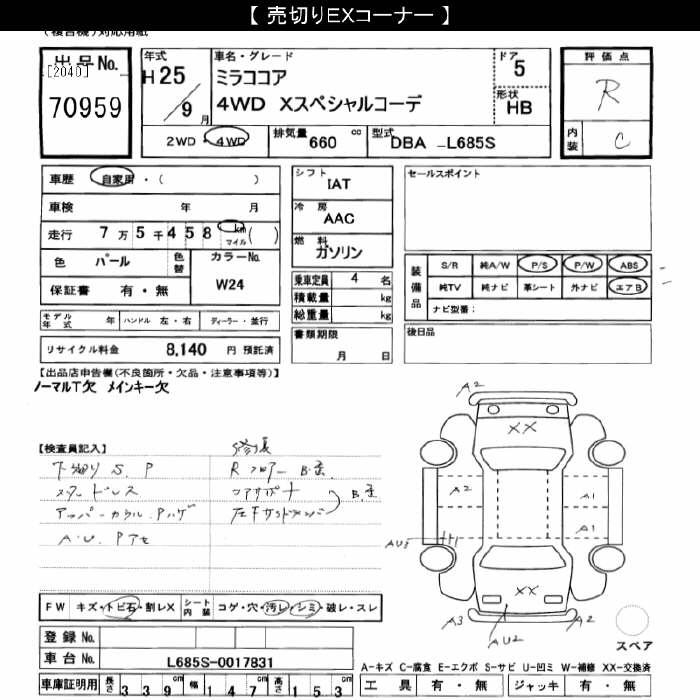 DAIHATSU MIRA COCOA