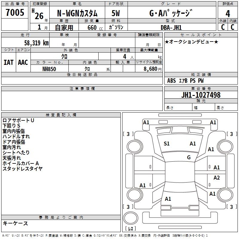 HONDA N-WGN