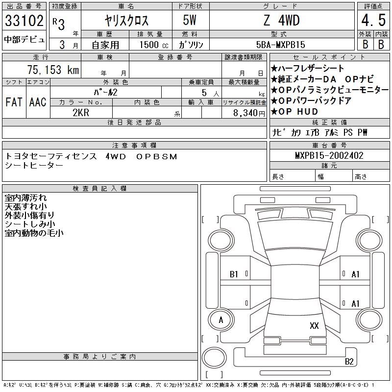 TOYOTA YARIS CROSS