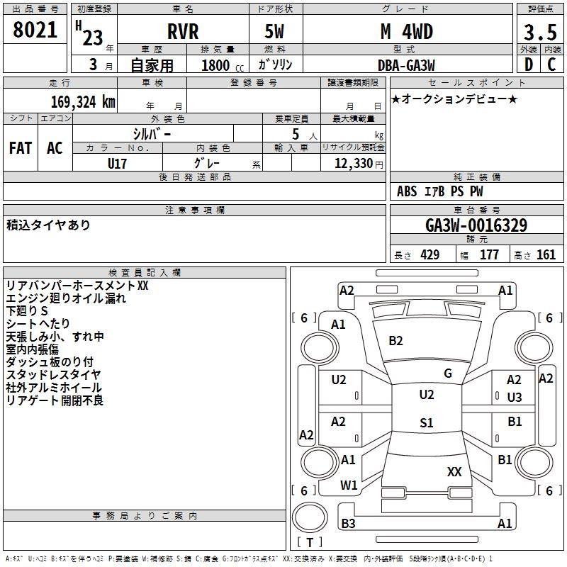 MITSUBISHI RVR