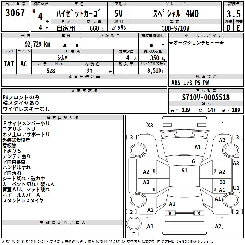 DAIHATSU ATRAI