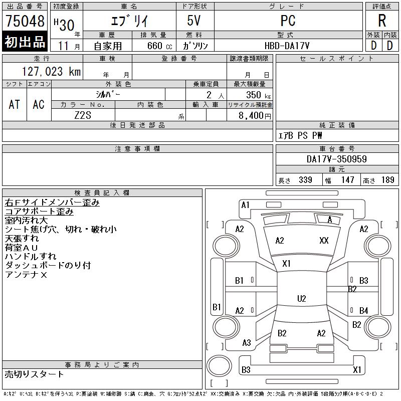 SUZUKI EVERY