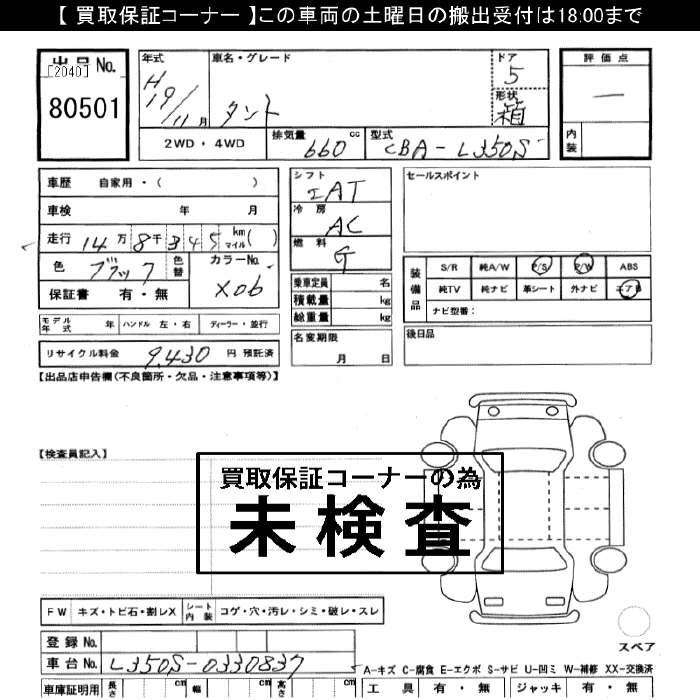 DAIHATSU TANTO