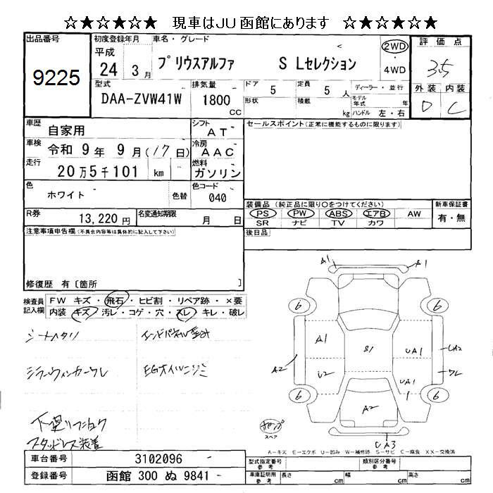 TOYOTA PRIUS ALPHA