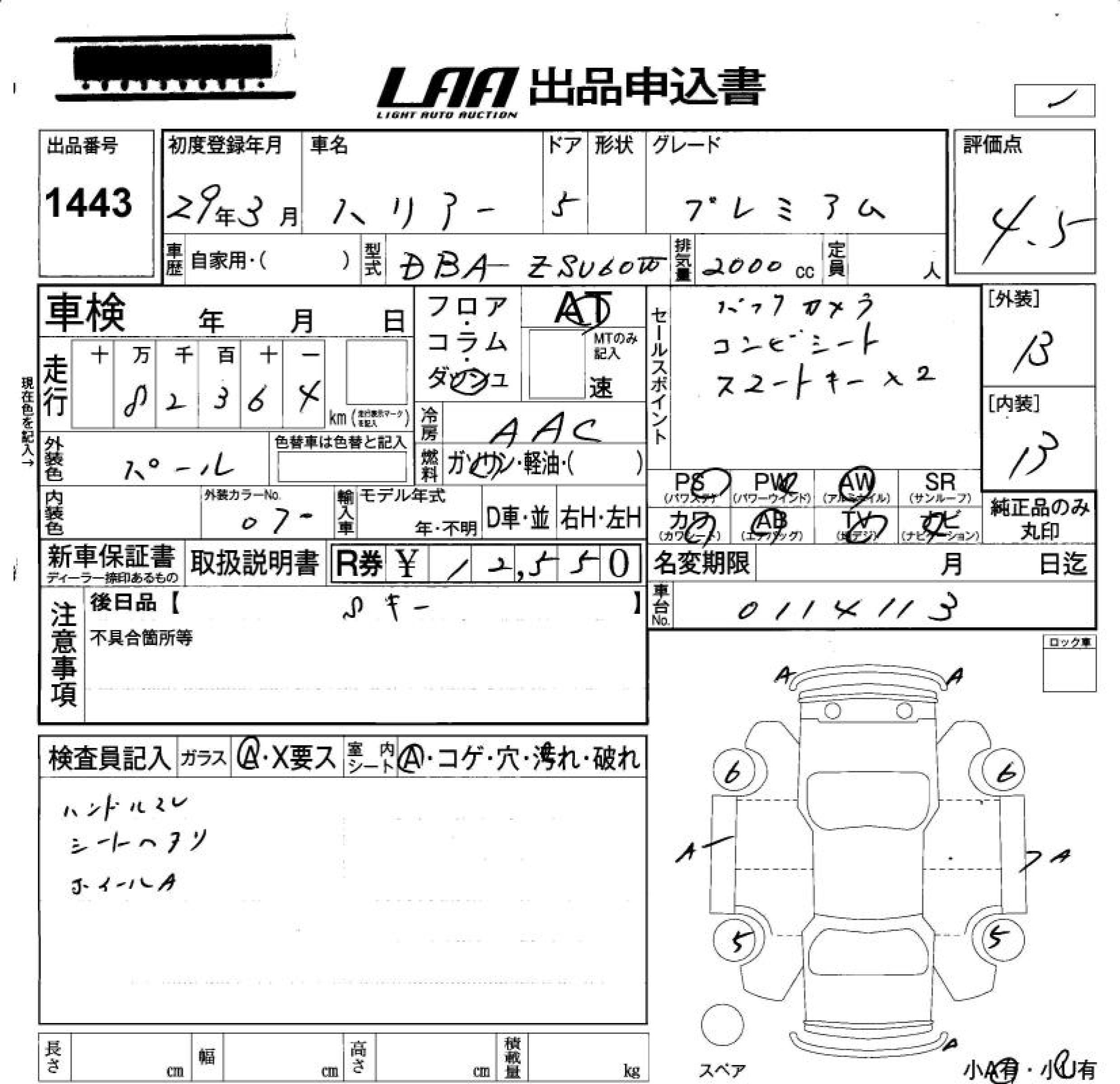 TOYOTA HARRIER